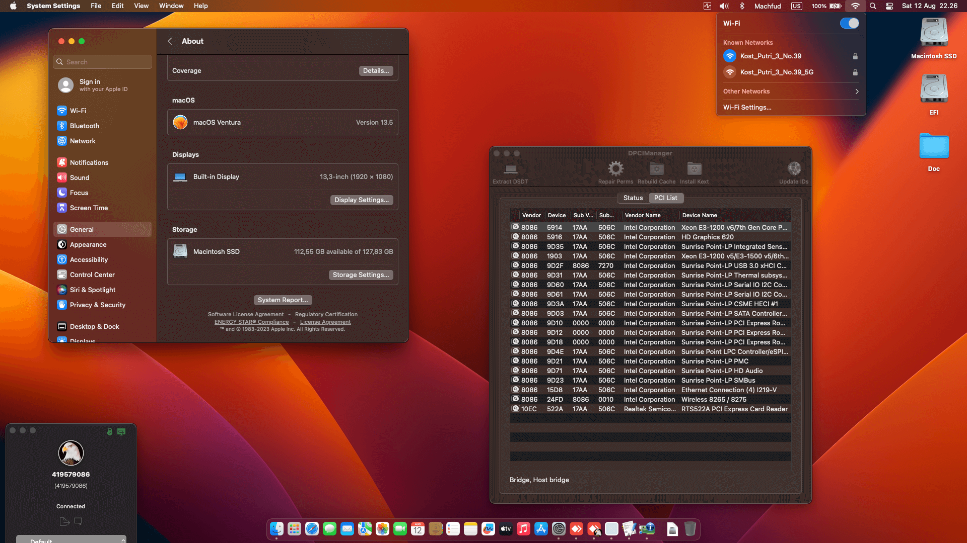 Lenovo Thinkpad L380 Yoga 3rd Touchscreen [KabyLake R   Intel UHD 620 + PS2]   OpenCore 1